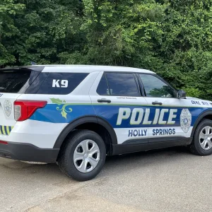 Partial vehicle wrap for police fleet