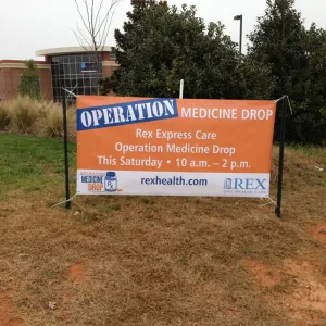 Seasonal event outdoor promotion banner