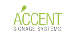  "Logo of Accent Signage Company: A trusted name in quality and innovation in the signage industry."