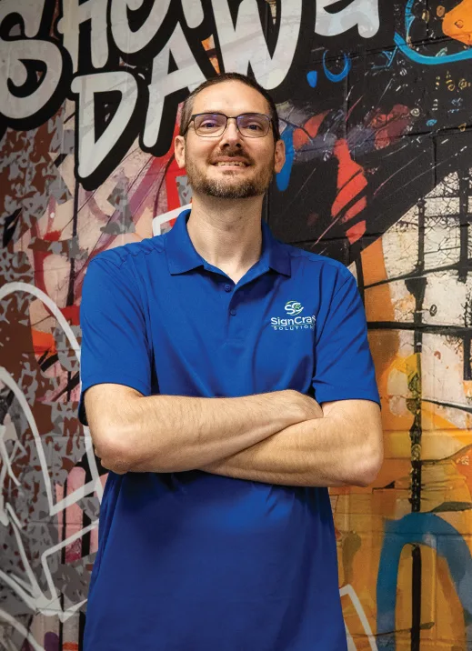 SignCraft Solutions Co-Owner Matt Key