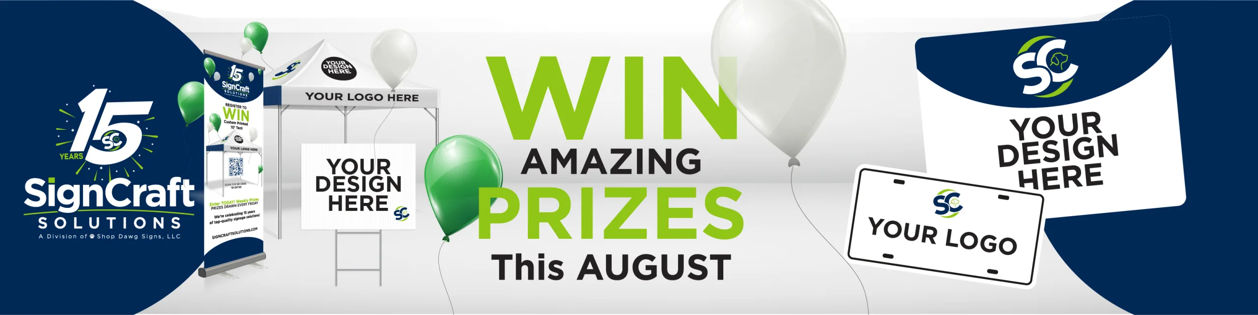 "SignCraft Solutions 15th Anniversary Celebration - Win Amazing Prizes This August"