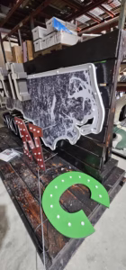 Adding NC letters to display