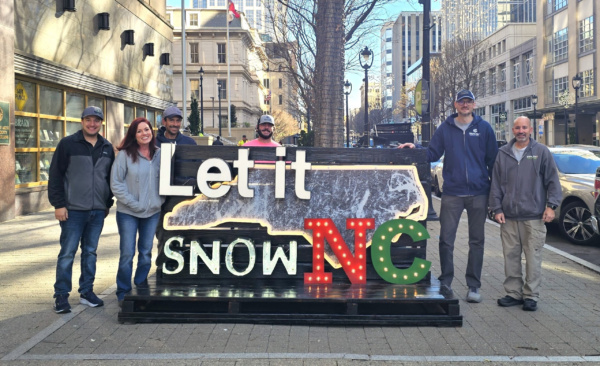 Local Sign Company with Let it Snow NC