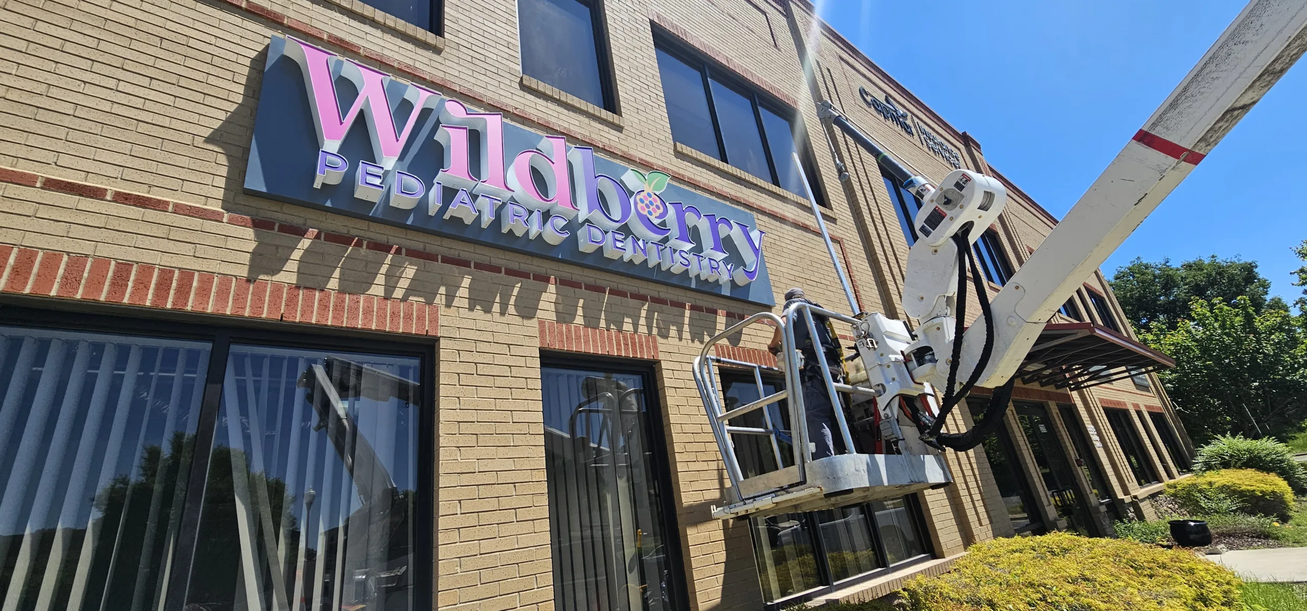 business signs raleigh wake forest nc